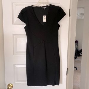 NWT Express Body Contour Black mini dress, size M
